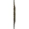 Ekena Millwork Orrington Ceiling Medallion (Fits Canopies up to 6 1/4"), 22"OD x 6 1/4"ID x 1 3/4"P, Green Gold CM22ORGGS - alternate 2